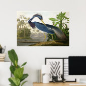 Shore Lark - Wildlife Painter John Audubon Poster (Thuiskantoor)