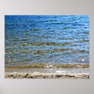 Shore of Tenaya Lake, Yosemite, CA Poster