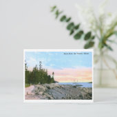 Shore Path, Bar Harbor, ME Briefkaart (Staand voorkant)