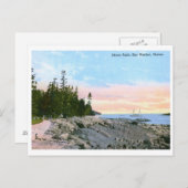 Shore Path, Bar Harbor, ME Briefkaart (Voorkant / Achterkant)