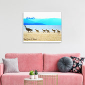 Shore Patrol - Canada Gese Canvas Afdruk (Insitu (Woonkamer))