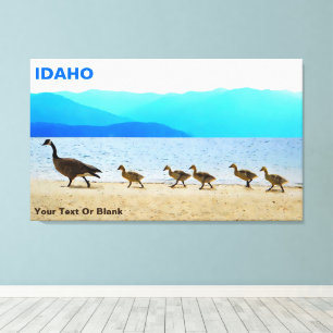 Shore Patrol - Canada Gese Canvas Afdruk