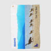 Shore Patrol Canada Gese Golfhanddoek (Voorkant)