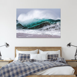 Shore Slab the WEDGE 🌊 Newport Beach, CA Canvas Afdruk
