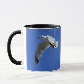 Shorebird met adembenemende ringloop in vlucht mok (Links)