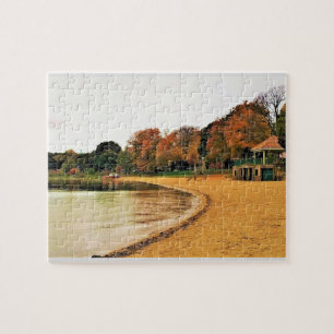 Shorefront van het meer van Genève, Wisconsin Legpuzzel