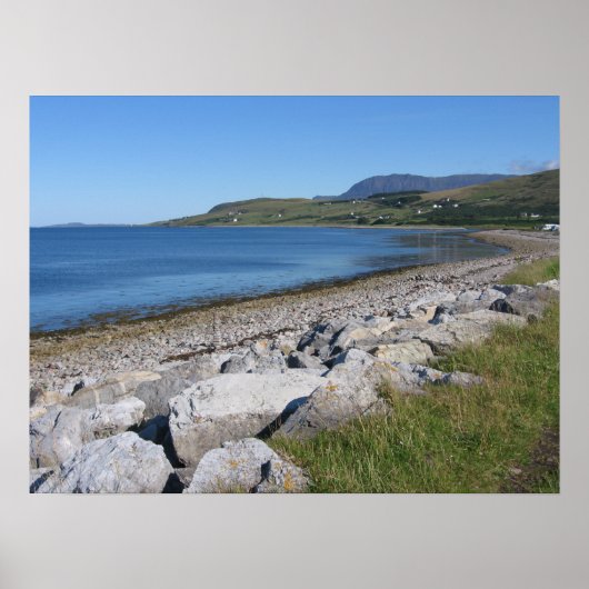 Shores of Loch Broom, Ullapool, Schotland Poster (Voorkant)