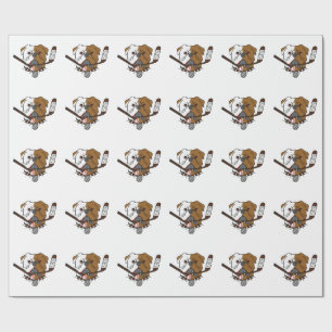 SHORESY Sudbury Bulldogs Cadeaupapier