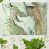  Shorevogels in Marsh door Louis Fuertes Theedoek (Gevouwen)