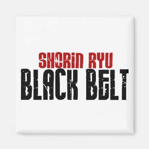 Shorin Ryu Black Belt Karate Magneet