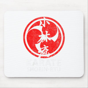 Shorin Ryu Karate Symbool Kanji Japan Martial Art Muismat