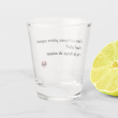 Short staff shot glas (Achterkant)