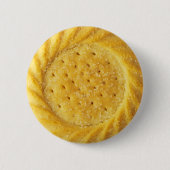 Shortbrood Biscuit Pinback Button (Voorkant)