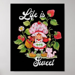 Shortcake Life is lief  bessentuin Poster