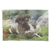 Shorthaired Pointer schattige puppies Kussensloop (Voorkant)