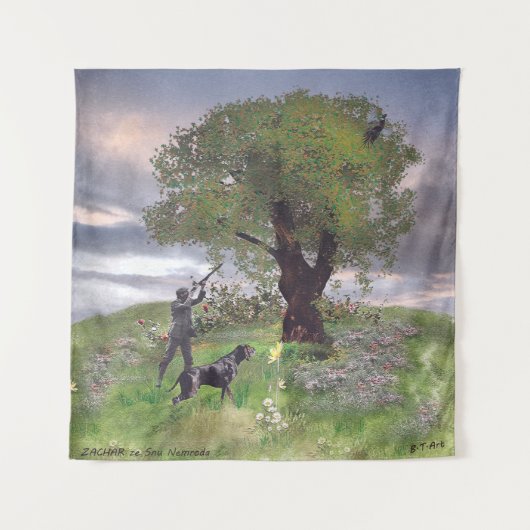 Shorthaired Pointers (SAP) Wandkleed (Voorkant)