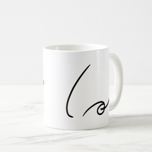 Shorthand Be Sind Koffiemok (Voorkant rechts)