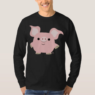 Shorty Cartoon Pig T-shirt