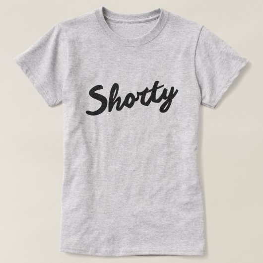 SHORTY T-SHIRT (Design voorkant)