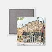 Shorty's Magnet Wake Forest North Carolina Magneet (Voorkant / Achterkant)