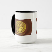 Shoshone Bannock Tribus Drapeau Mug (Devant gauche)