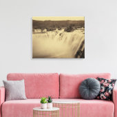 Shoshone Herfsten, Idaho Canvas Afdruk (Insitu (Woonkamer))