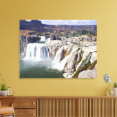 Shoshone Herfsten op de Snake River, Idaho Canvas Afdruk (Insitu (Woonkamer))