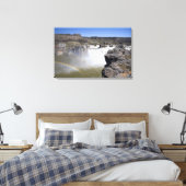 Shoshone-Herfsten op de Snake-rivier in Twin-Herfs Canvas Afdruk (Insitu (Slaapkamer))
