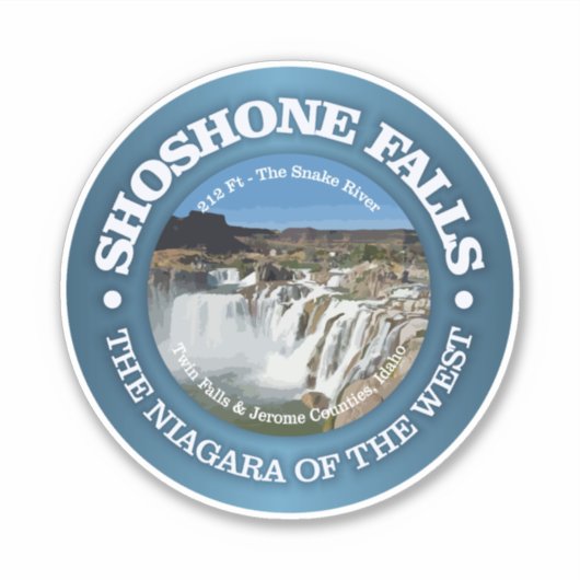 Shoshone Herfsten Sticker (Voorkant)