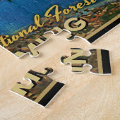 Shoshone National Forest Wyoming Legpuzzel (Zijkant)