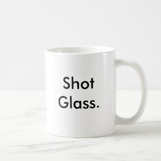 Shot glaasje. koffiemok