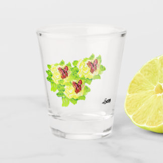 Shot glas: Wild Flower Glas