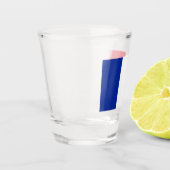 Shot glass France Shot Glas (Links)