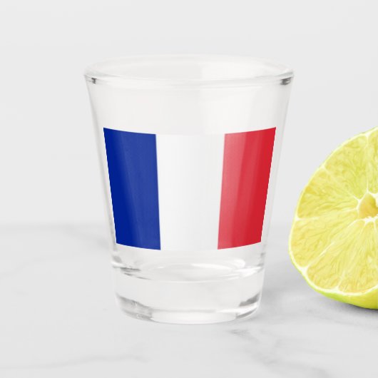 Shot glass France Shot Glas (Voorkant)