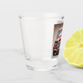 Shot glass Mini Cooper "Mini adventures" Shot Glas (Links)