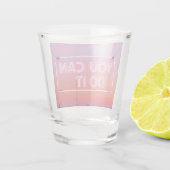 Shot glass shot glas (Achterkant)