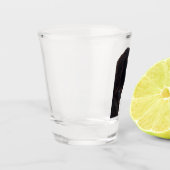 Shot Glass Verwarde Hond Meme Shot Glas (Links)