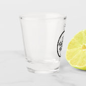 Shot glass with funny meme shot glas (Links)