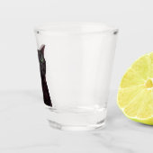 Shot Glass Zoned Out Cat Meme Glas (Rechts)