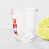 Shot Le 4 Juillet a tiré du verre avec Bald Eagle (Droite)