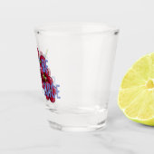Shot of Grape Juice Shot Glas (Rechts)