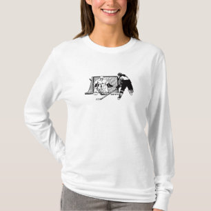 Shot on Net Women's Hockey (vrouw) T-shirt