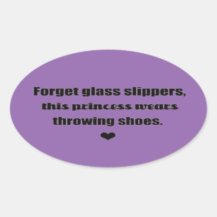Shot put discus gooien prinses stickers