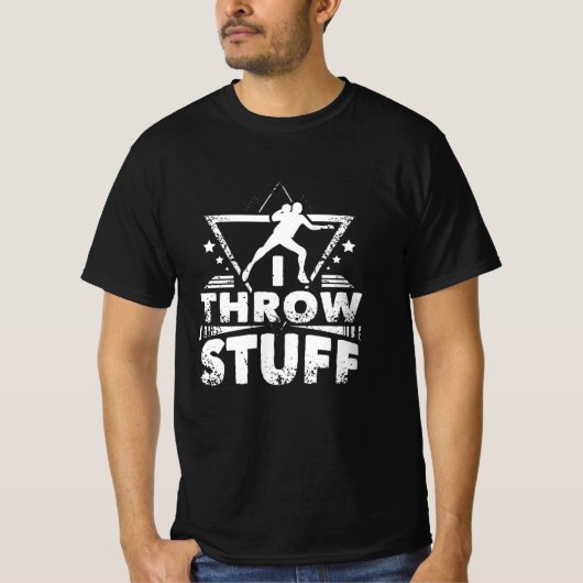 Shot Put I Throw Studing T-shirt (Voorkant)