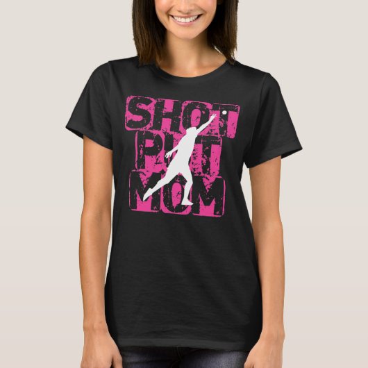Shot Put Mam Fun Track and Field Shot Put Thrower T-shirt (Voorkant)