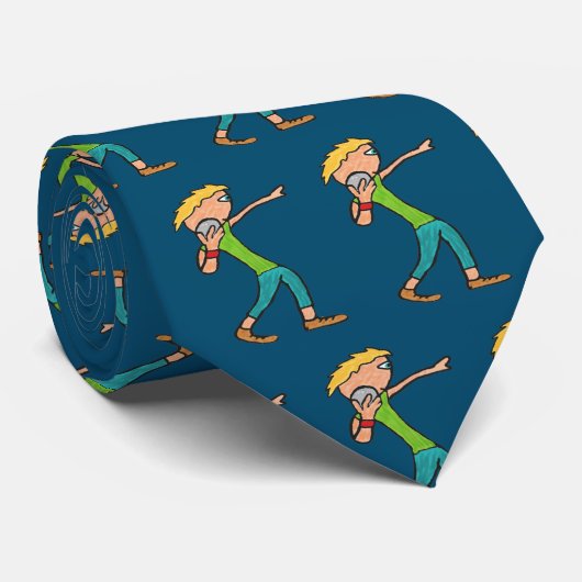 Shot Put Stropdas (Opgerold)