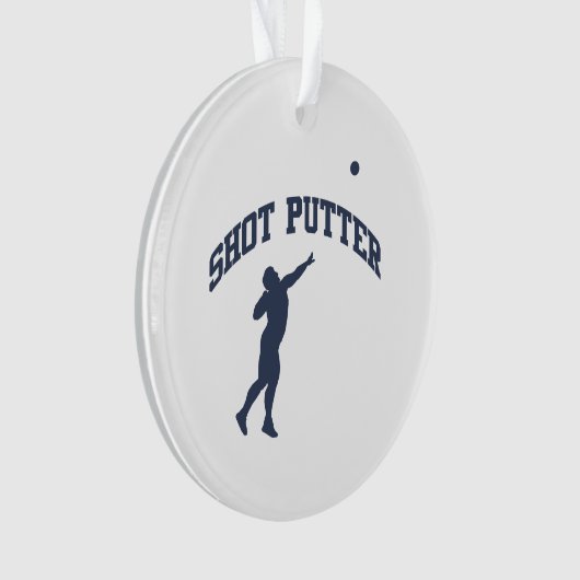 Shot Putter Ornament (voorkant)