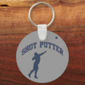 Shot Putter Sleutelhanger (Voorkant)