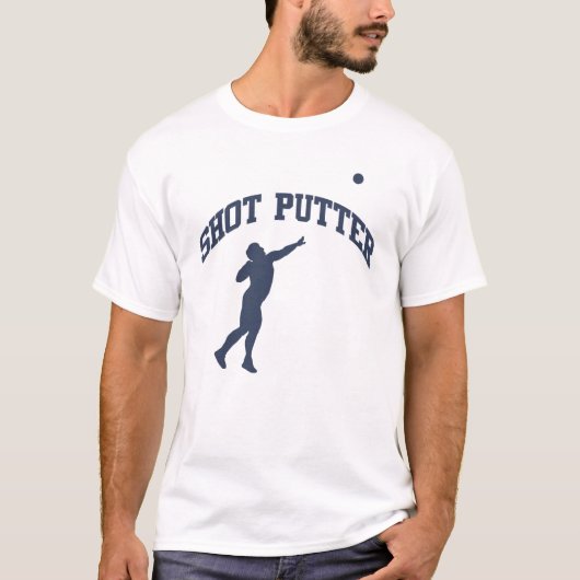 Shot Putter T-shirt (Voorkant)
