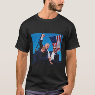 Shot Shirt Trump Schieten Shirt Trump 2024
